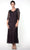 Soulmates C904 - V-Neck One Piece Mother Of The Bride Dress Mother of the Bride Dresses Aubergine / S
