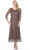 Soulmates C904 - V-Neck One Piece Mother Of The Bride Dress Mother of the Bride Dresses Mocha / S