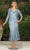 Soulmates C9127 - Three Piece Mermaid Skirt Evening Gown Mother of the Bride Dresses Stone Blue / S