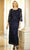 Soulmates D1104 - Rose Lace Three Pieces Skirt Set Evening Dresses Navy / S