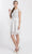 Soulmates D1308 - Lace Mini Cocktail Party Dress Wedding Guest Ivory / S