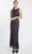 Soulmates D1312 - Crochet Sleeveless Long Dress Gown Evening Dresses Aubergine / S