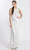 Soulmates D1312 - Crochet Sleeveless Long Dress Gown Evening Dresses Ivory / S