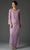 Soulmates D7107 - Hand Crochet 3/4 Bell Sleeve Three Piece Evening Gown Mother of the Bride Dresses Orchid / S