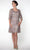 Soulmates D7186 - Rose Handmade Two Piece Short Dress And Jacket Cocktail Dresses
