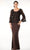 Soulmates D859709 - Bell Sleeve Tunic And Skirt Set Clothing Set Espresso / S