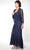 Soulmates D9120 - High-Low Dress And Jacket Set Mother of the Bride Dresses Navy / S