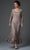 Soulmates D9121 - Embroidered Dress Mother of the Bride Dresses Cocoa / S