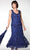 Soulmates D9122 - Flower Lace Crochet Three Pieces Evening Gown Mother of the Bride Dresses Amethyst / S
