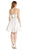 Strapless A-line Homecoming Dress Dress XXS / Off White
