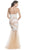 Strapless Embellished Fitted Prom Dress Dress