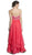 Strapless Pleated A-Line Evening Dress Dress