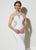 Studio 17 12624 Bejeweled Halter Neckline with Sheer Cutouts Trumpet Dress - 1 pc Ivory In Size 8 Available CCSALE 8 / Ivory
