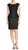 Sue Wong Cap Sleeve Bateau Neck Cocktail Dress in Black N16104 - 1 pc Black in Size 10 Available CCSALE 10 / Black