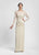 Sue Wong - Illusion Embellished Dress W4134 Special Occasion Dress 0 / White