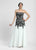 Sue Wong - N4134 Strapless Lace Overlay A-line Gown Special Occasion Dress