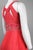 Sue Wong - N4312 Pleated Embroidered Empire Waist Sheath Gown Special Occasion Dress