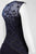 Sue Wong N5444 Embroidered Illusion Sheath Gown in Navy CCSALE 6 / Navy