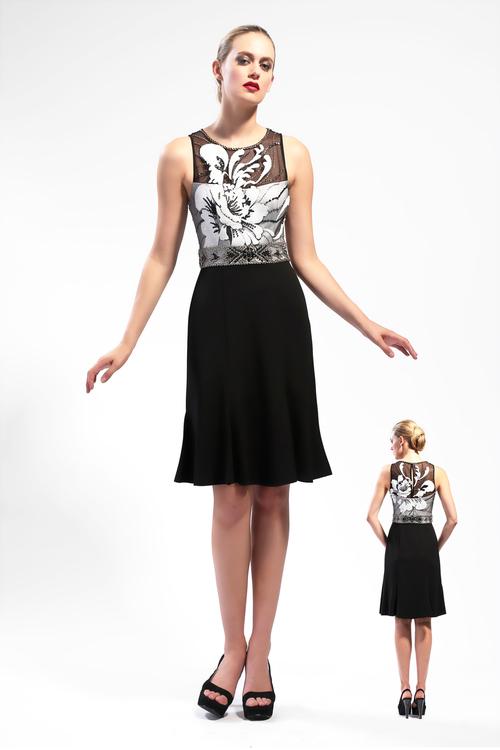 Sue Wong N5506 Embellished Cocktail Dress CCSALE