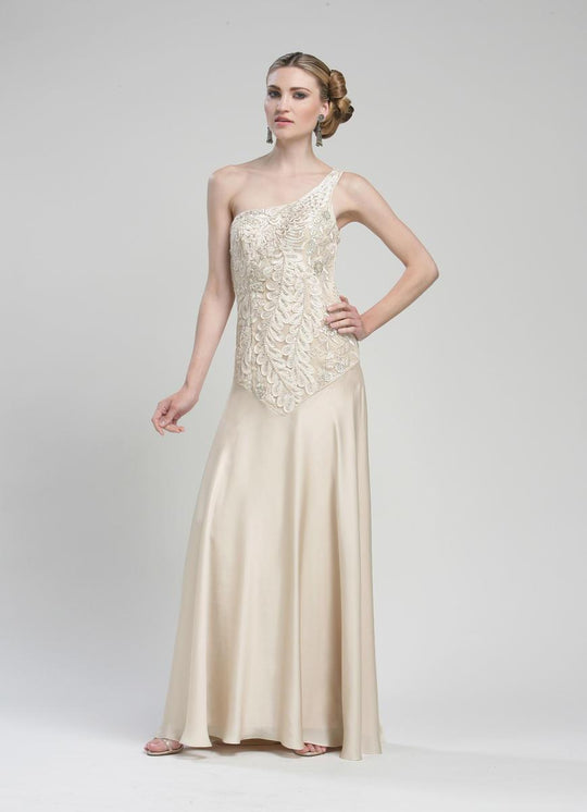 Sue Wong - One Shoulder Long Gown W1411 Special Occasion Dress