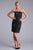 Sue Wong - S0300 Strapless Ribbon Appliqued Sheath Dress Special Occasion Dress