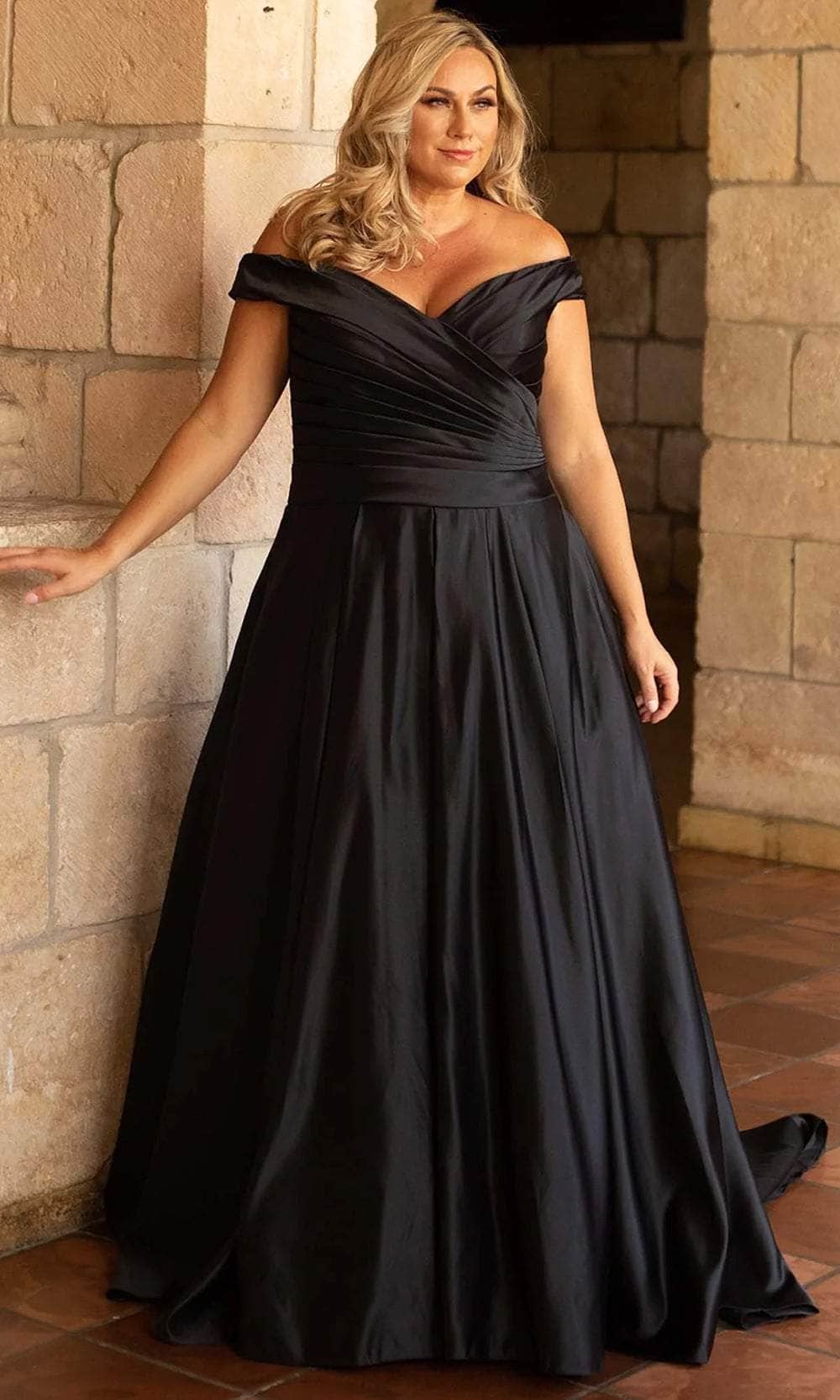 Sydneys Closet SC5257 Prom Dress - Black | NewYorkDress Sydneys Closet SC5257 Prom Dress - Black | NewYorkDress