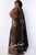 Sydney's Closet - JK2109 Sequined V Neck Dress With Detachable Sleeves Pageant Dresses