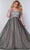 Sydney's Closet - SC7329 Sweetheart Prom Ballgown Prom Dresses 14 / Platinum