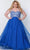 Sydney's Closet - SC7329 Sweetheart Prom Ballgown Prom Dresses 14 / Royal