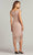 Tadashi Shoji 3K20118MD - Conder Embroidered Tulle Dress Tea Length Dresses