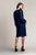 Tadashi Shoji AVO22075M - Long Sleeve Pleated Detail Formal Dress Special Occasion Dress