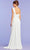 Tadashi Shoji BOS19908L - Laine One-Shoulder Crepe Gown Special Occasion Dress