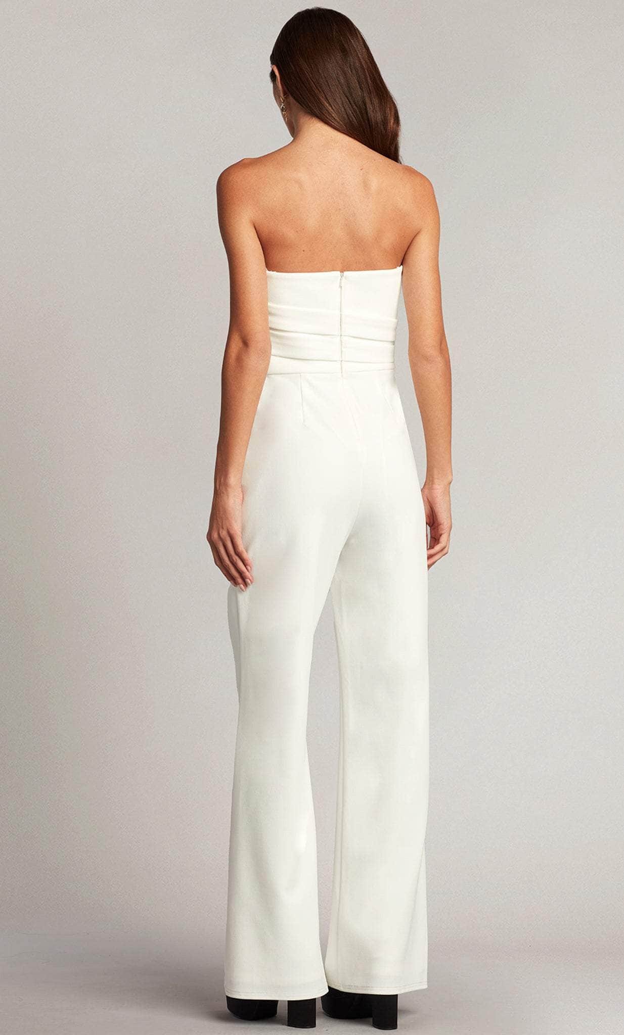 Tadashi Shoji BOS20298Y - Strapless Minimalistic Jumpsuit – Couture Candy