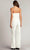 Tadashi Shoji BOS20298Y - Strapless Minimalistic Jumpsuit Formal Pantsuits