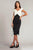 Tadashi Shoji BOS22026MX - Pleated Crisscross Bodice Knee-Length Dress Special Occasion Dress