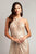 Tadashi Shoji BSJ23804L - Halter Metallic Prom Dress Special Occasion Dress