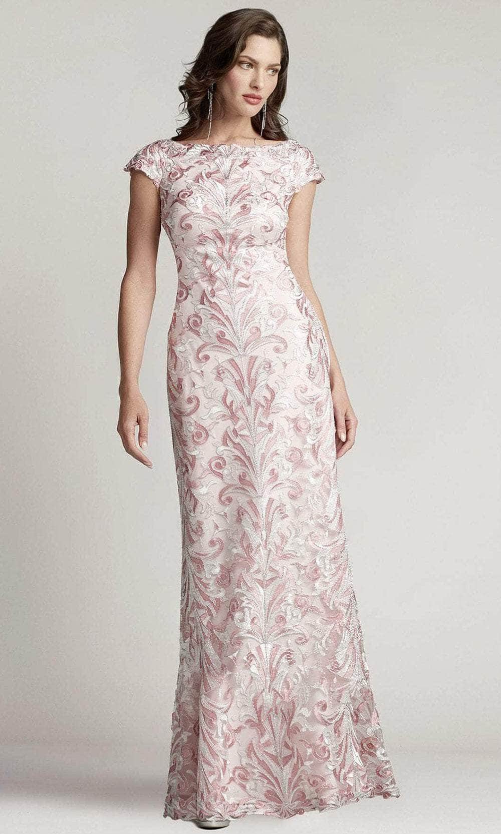 Tadashi Shoji BUE90602L Floyd Embroidered Tulle Gown – Couture Candy