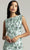 Tadashi Shoji CAI23097L - Floral Sequined Faux Wrap Dress Evening Dresses