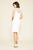 Tadashi Shoji - Crepe Lace Ferguson Dress - 1 pc Ivory In Size 12 Available CCSALE 12 / Ivory