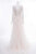 Tadashi Shoji - Embroidered V-Neck Wedding Dress Wedding Dresses