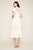 Tadashi Shoji - Illusion Neckline Sheer Lace Tea Length Dress Special Occasion Dress