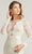 Tadashi Shoji - Lenaya Chantilly Lace Long-Sleeve Dress Bridal Dresses