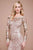 Tadashi Shoji - Ophelia Sequined Lace Off Shoulder Dress - 1 pc Ginseng/Pale Pink In Size 12 Available CCSALE 12 / Ginseng/Pale Pink