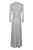Tahari Asl - TLMU9KE769 Embellished Long Sleeve V-neck Sheath Dress Mother of the Bride Dresses
