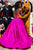 Tarik Ediz - 50646 Strapless Straight Neck Ballgown Evening Dresses