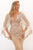 Tarik Ediz - 50648 Scalloped Plunging Bodice Embroidered Mermaid Gown Evening Dresses