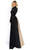 Tarik Ediz - 50902 High Neck Long Sleeves Evening Dress Prom Dresses