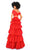 Tarik Ediz - 51007 Two-Piece Tiered A-Line Gown Prom Dresses