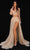 Tarik Ediz - 51014 Illusion Jewel A-Line Evening Dress Prom Dresses 0 / Pink