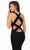 Tarik Ediz - 51017 Plunging V-Neck Trumpet Evening Dress Prom Dresses